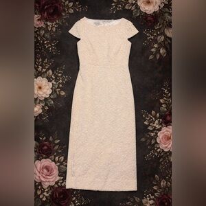 Monsoon Cream Lace Maxi Dress